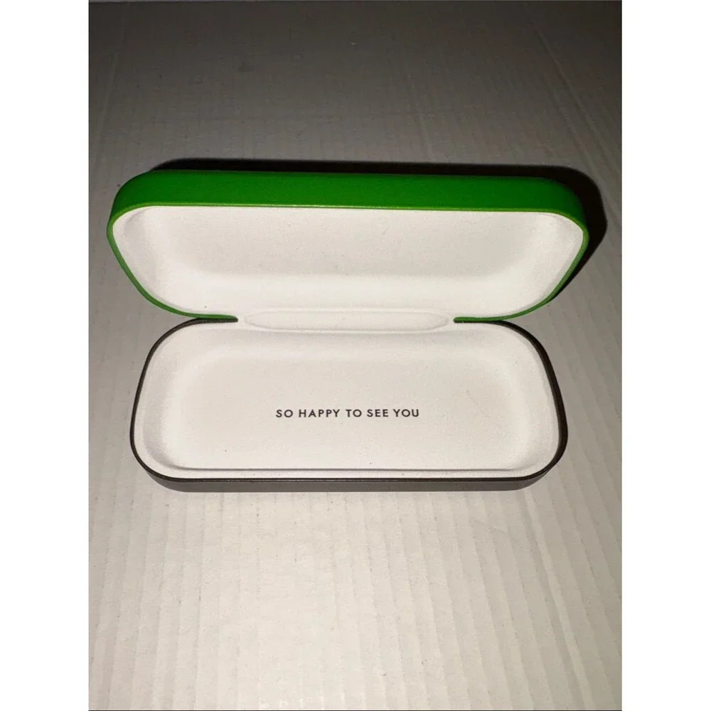 Kate Spade Hard Glasses Case Green & Black